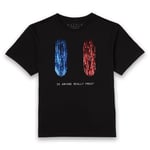 Matrix Red Pill Blue Pill Unisex T-Shirt - Black - S - Black