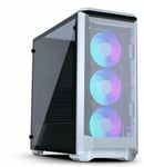 Phanteks Eclipse P400A / A-RGB / Tempered Glass - Vit
