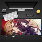 DATE A LIVE XXL Gaming Mouse Pad - 900 x 400 x 3 mm – extra large mouse mat - Table mat - extra large size - improved precision and speed - rubber base for stable grip - washable-4_900x400