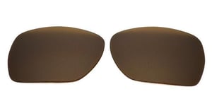 NEW POLARIZED REPLACEMENT BRONZE LENS FOR OAKLEY GAUGE 8 M SUNGLASSES