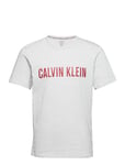 S/S Crew Neck *Villkorat Erbjudande Underwear Night & Loungewear Pyjama Tops Grå Calvin Klein