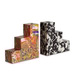 Tom Dixon - Swirl Stepped Bookends - Bokstöd & tidningsställ - Flerfärgad