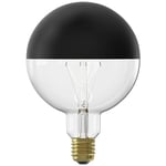 Globlampa Ø125 LED Toppförspeglad Svart 200lm E27 1800K Dim