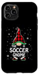 Coque pour iPhone 11 Pro Pyjama de Noël assorti à motif de nain de football Buffalo
