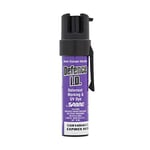 SABRE UK Legal Compact Self-Defence Spray (19ml, 35 Bursts, 3m Range) - Criminal Identification Formula with UV & Purple Marking Dye, Clip Attachment, Quick Access, Easy to Carry & Conceal