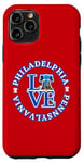 Coque pour iPhone 11 Pro Philadelphia City of Brotherly Love Park Philly Liberty Bell
