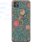Motorola Moto G9 Power Genomskinligt Skal Floral Dream