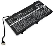 Kompatibelt med HP Pavilion 14-AL115TU, 11,55V, 3500mAh