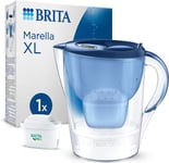 BRITA - Water Filter Jug - Marella XL 3.5L Blue + MAXTRA PRO ALL-IN-1 Cartridge