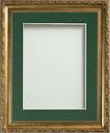 Frame Company Brompton Gold A2 Frame With Bottle Green Mount for Image A3 *Choice of sizes*