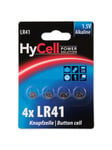 HyCell Battery lr41 k4 1.5v alkaline botton cell