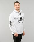 Adidas - Sports ID Hoodie - White - L