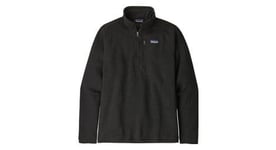 Polaire patagonia better sweater 1 4 zip homme noir