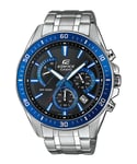 Casio Edifice Mens Silver Watch EFR-552D-1A2VUEF Stainless Steel - One Size