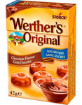 Werthers Original Chocolate - Sockerfria Karamellgodis med Chokladsmak 42 gram