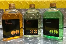 BY MIA Premium Lemon Eau De Cologne 33 Aftershave 200ml Glass Bottle (Pack Of 2)