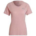 adidas ADI Runner Tee T-Shirt Women's, Wonder Mauve, XS