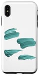 Coque pour iPhone XS Max Couleur de la peinture turquoise