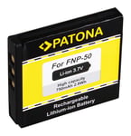 Batterie Li-Ion haut de gamme de marque Patona® pour Pentax Q - garantie 1 an