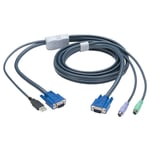 Black box BLACK BOX KVM FLASH CABLE - VGA, PS/2 TO USB, 10M (EHN428-010M)