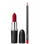 MAC Macximal Silky Matte Lip Duo (Various Shades) - Ruby Woo