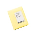 N-R Photo Album 64/32 Pockets Photo Album Picture Storage Case for Polaroid Fujifilm Instax Mini - Yellow 3Inch