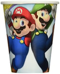 (PKT) Super Mario Paper Cups 266ml (8 pk)