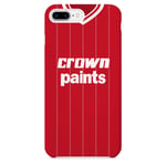 Liverpool Home Retro Shirt Kit Jersey for iPhone 7 Plus & 8 Plus - Hard Phone Case Cover
