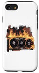 Coque pour iPhone SE (2020) / 7 / 8 Burning HOT Carte graphique GPU PC Gamer, GPU Gaming RTX 4090