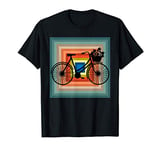 Biking Cyclist Women Girls Gift Floral Bicycle T-Shirt