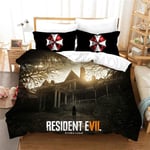 ZZX 3D Duvet Cover Set Bedding Set Kids Teenagers And Adults Bed Set 100% Polyester 1 Duvet Cover 2 Pillowcases,O- EU 240x220 cm