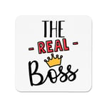 The Real Boss Fridge Magnet Work Director Lady World's Best Awesome