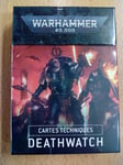 Warhammer 40,000 ( 40k ) - Cartes Techniques Deathwatch