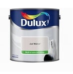 Dulux Smooth Emulsion Silk Paint - Just Walnut - 2.5L - Walls and Ceiling
