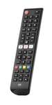 One For All Samsung TV Replacement remote – Works with ALL Samsung TVs – Learning feature -URC4910