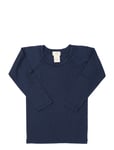 Merino Light Knitted T-Shirt Ls Tops T-shirts Long-sleeved T-shirts Navy Copenhagen Colors