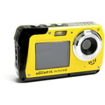 Easypix Aquapix W3048-Y Edge yellow Digitalkamera 48 Megapixel Gul Undervandskamera, Frontdisplay 