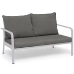 Hånger 2-sitssoffa vit/gråbeige