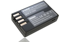 vhbw Batterie Li-Ion 900mAh (7.2V) pour caméra Pentax K70, K-70 comme D-Li109.