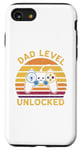 iPhone SE (2020) / 7 / 8 Dad Level Unlocked Vintage Funny Father's Day Case