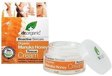 1 X 50Ml Dr Organic Manuka Honey Rescue Cream Bioactive Intensive Care Emollient