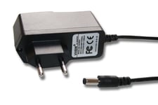 vhbw Adaptateur secteur compatible avec Yamaha PSR-E453, PSR-E463, PSR-E620, PSR-EW410 clavier électrique piano numérique portable - Câble de 120 cm
