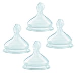 NUK Teat First Choice PLUS silikonstorlek 1 mjölk 4 delar