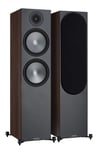 Monitor Audio Bronze 500 Floorstanding Speakers, Walnut