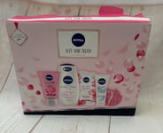 NIVEA Soft skin treats 'ROSE' 5 piece gift set, *Please see description*