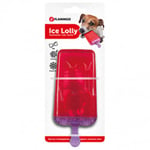 Flamingo Ice lolly aktivitetsleksak för hund