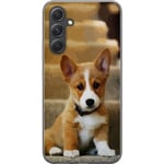 Samsung Galaxy S24 FE Transparent Mobilskal Liten Hund