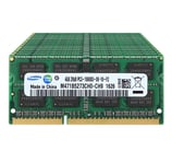 10X Samsung 4GB 2RX8 DDR3 1333MHz PC3-10600S 204PIN SO-DIMM Laptop RAM Memory @6