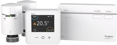 Drayton Wiser Multi-Zone kit 2 Smart Thermostat Kit  - WV724R9K0902 C1:7128