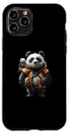 Coque pour iPhone 11 Pro Panda Daddy Adventurer Cool Panda Baby Fun